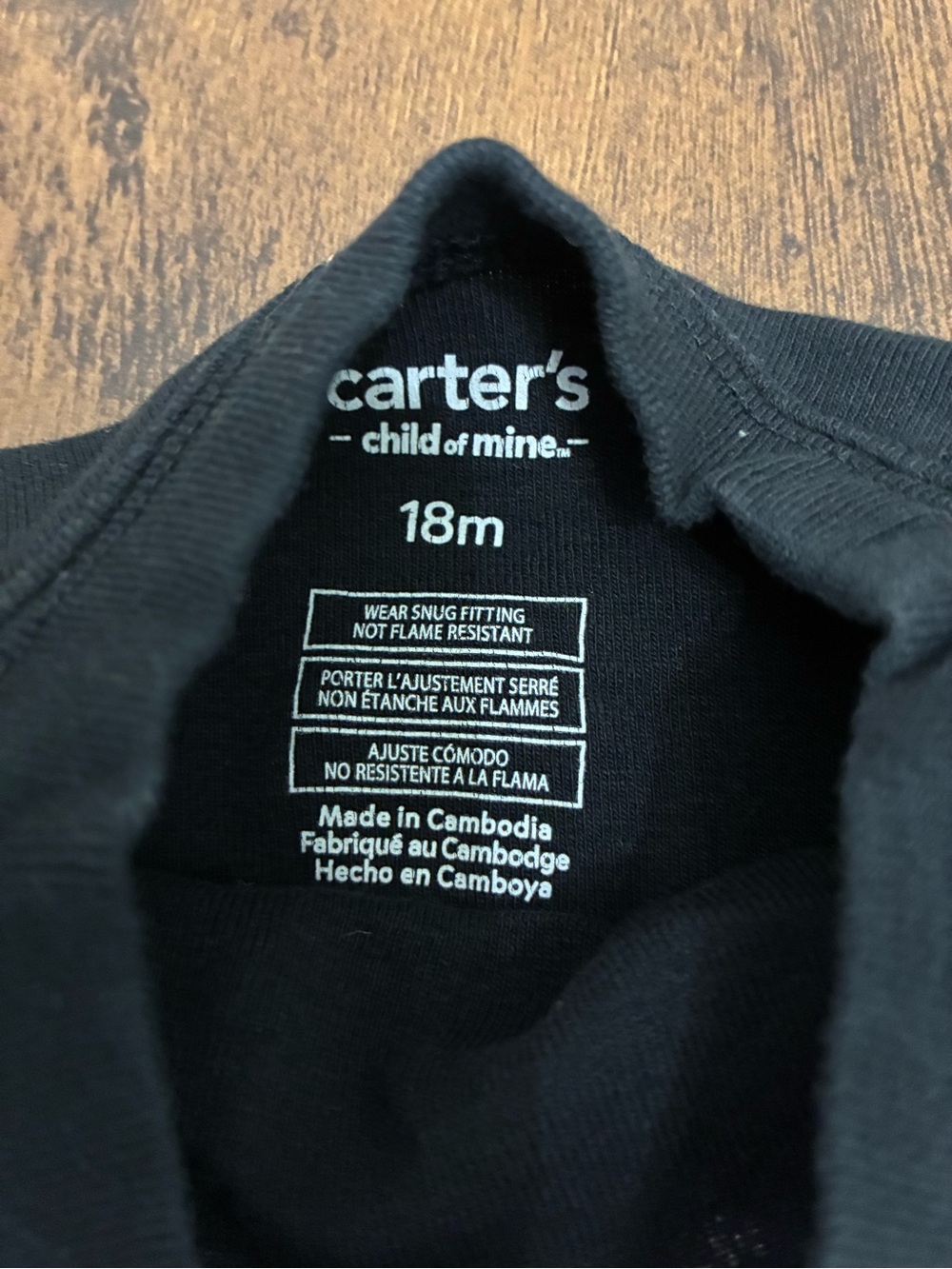 Carter’s 18M Halloween Shirt - Picture 3 of 4